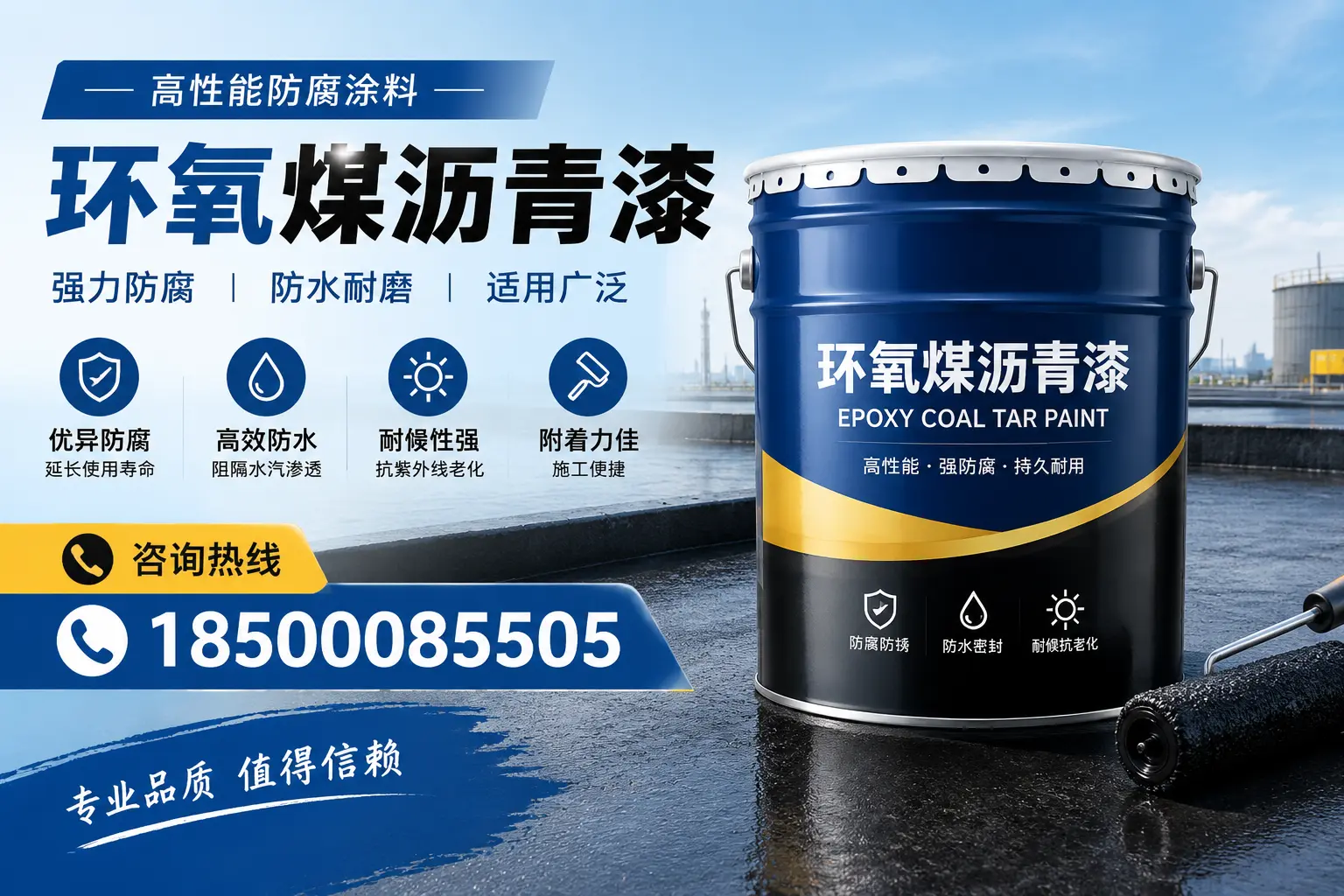 环氧煤沥青漆的主要成分与功能,随州用户深度了解